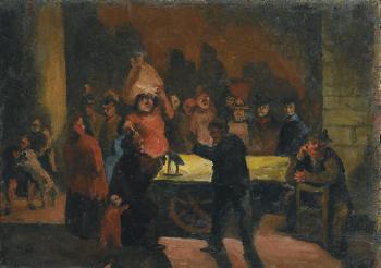 Mercato di notte by 
																	Alberto Ziveri