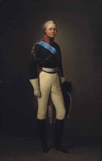 Portrait of Alexander I by 
																	Adolph Ladurner