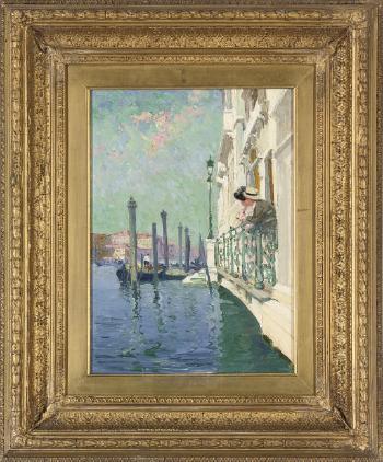 The Grand Canal, Venice by 
																	Edward Harry Handley-Read