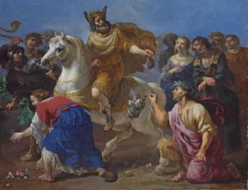King Midas by 
																			Michelangelo Cerquozzi