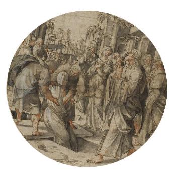 The Raising of Lazarus by 
																	Jan Swart van Groningen