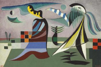 Scene From Another Planet by 
																	Werner Drewes