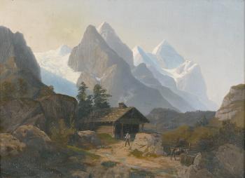 Rosenlaui im Berner Oberland. by 
																	Andreas Walser