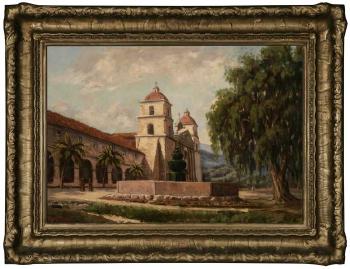 Santa Barbara Mission by 
																			Herman Tange