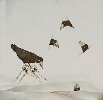 Crows by 
																	Alireza Espahbod
