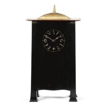 A Rare And Important Mantel Clock by 
																	Charles Francis Annesley Voysey