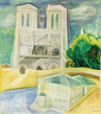 The Notre Dame of Paris by 
																	Gyorgy Szin
