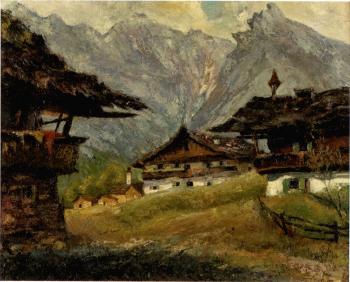 Tiroler Bergbauernhofe by 
																	Franz Pribyl