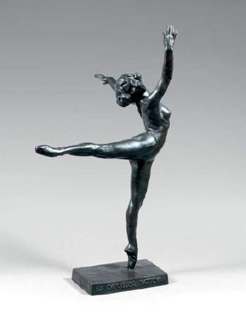 La danseuse Nattova by 
																	Sergei Aleksandrovich Yurevich