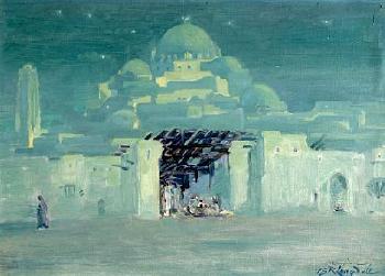 White Mantle of the Prophet, Tunis by 
																	Robert Landsdale
