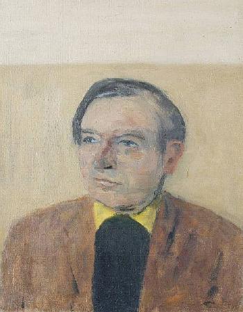 Portrait of the artist Ceri Richards by 
																	Edward Wakeford