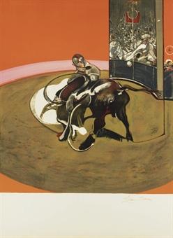 Study for Bullfight I by 
																	Francis Bacon