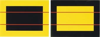 Untitled (St. Gallen I and II) (Sch. 255-56) by 
																	Donald Judd