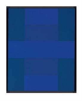 Abstract Painting, Blue by 
																	Ad Reinhardt
