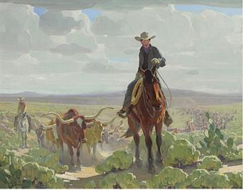 Texas of Old by 
																	W Herbert Dunton
