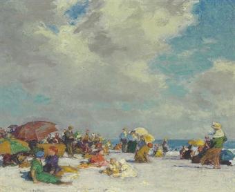 A Summer Afternoon by 
																	Edward Henry Potthast