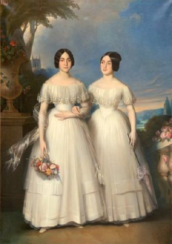 Deux soeurs by 
																	Raymond Rene Aiffre