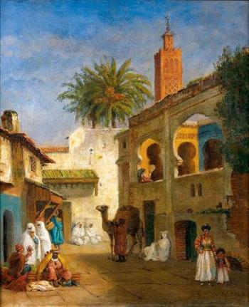 Motif from Tlemcen (Algerie) by 
																	Fritz von Dardel