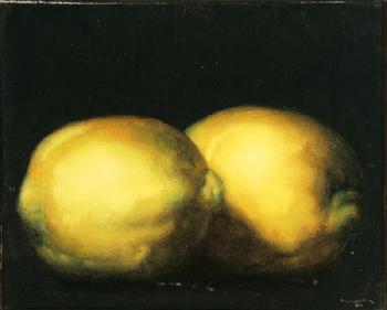 Still life with lemons by 
																	Josep Navarro Vives