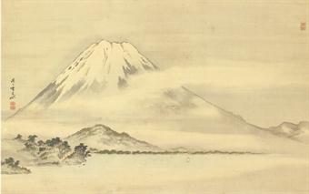 Mount Fuji by 
																	Kishi Gantai