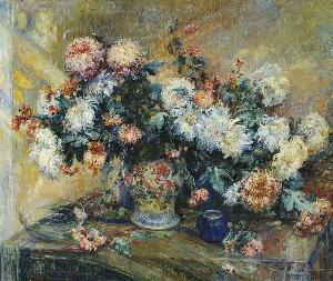 Bloemenstilleven by 
																	Edmond de Maertelaere