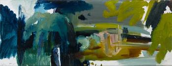Drooping Trees over Water by 
																	Ivon Hitchens