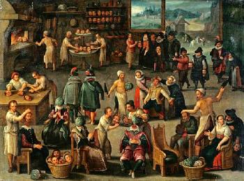 The Baker of Eeklo by 
																	Cornelis van Dalem