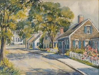 Cannon Street, Mattapoisett, Massachusetts by 
																	Louis Sylvia