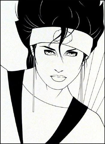 Female for Piedmont Graphics by 
																	Patrick Nagel