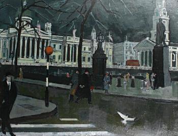 Trafalgar Square by 
																	Derek Ashby