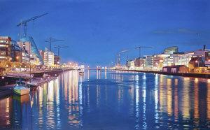 Dockland reflections by 
																	Sergey Talichkin