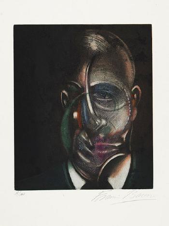 Portrait of Michel Leiris by 
																	Francis Bacon