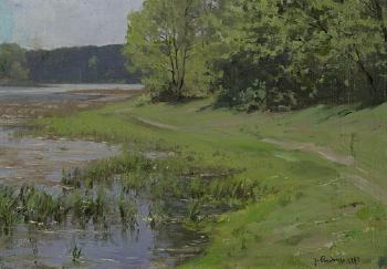 Sommerlicher Uferweg am Schlachtensee by 
																	Johannes Rudolphi