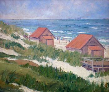 North Cottesloe Beach by 
																	Lionel Hornabrook Jago