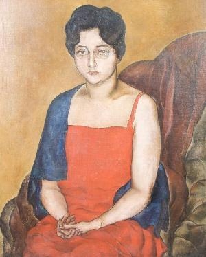Portrait of Vita (J. Cunning's wife) by 
																	John Cunning