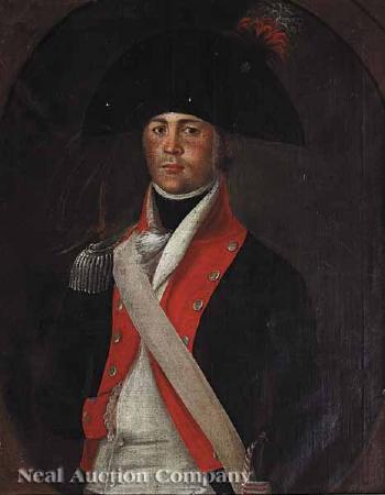 Portrait of a Lexington, Kentucky Light Infrantryman, probably William Preston Smith (1870-1801) by 
																	Jose Francisco Salazar y Mendoza