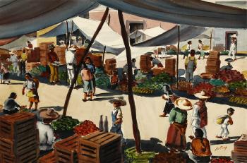 Toluca market by 
																			Wayne Lacom