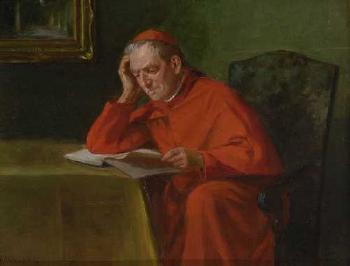 Lesender Kardinal by 
																	Max Barascudts