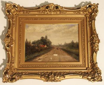 The Country Road by 
																			William F Lamorniere