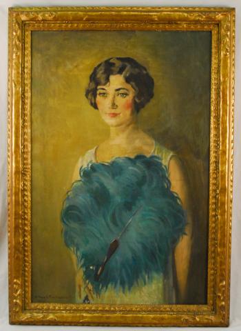 Portrait of Mabel Souvaine by 
																			Arthur Freedlander