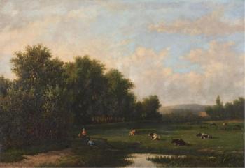 Early summer morning by 
																			Jan Frederik van Deventer