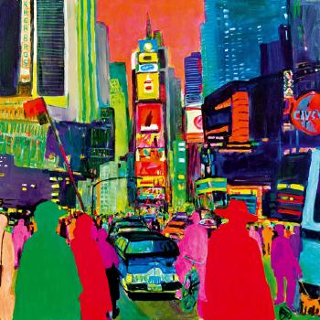 New York. Times Square by 
																	Robert Hammerstiel