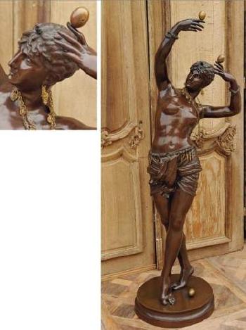 La danseuse orientale by 
																	Gustave Louis Nast