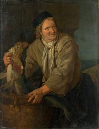 Le marchand de poissons by 
																	Willem van Odekerken