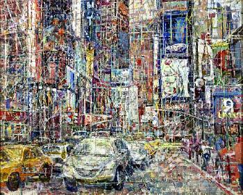 Times Square at 1:45pm by 
																	 Kyu Nam Han