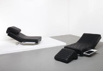 Pair of 'Living Center' lounge chairs by 
																	Joe Cesare Colombo