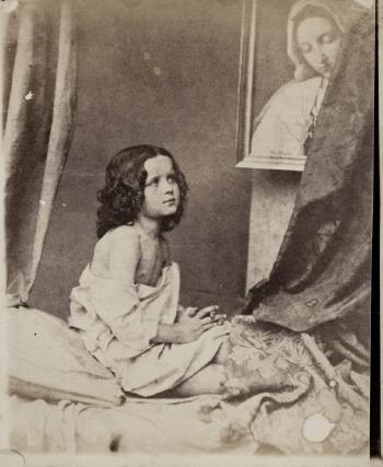 Portrait of Eugenie von Klenze (1842-1894) by 
																	Franz Seraph Hanfstaengl