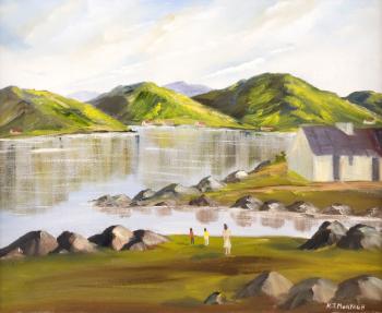 Peaceful day, Lough Bawn, Connemara by 
																	Kenneth Murtagh