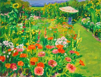 Sommerlicher Garten by 
																	Arnold Balwe