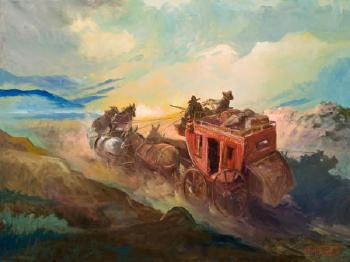 Wells Fargo King of the highway by 
																	A Kelly Pruitt